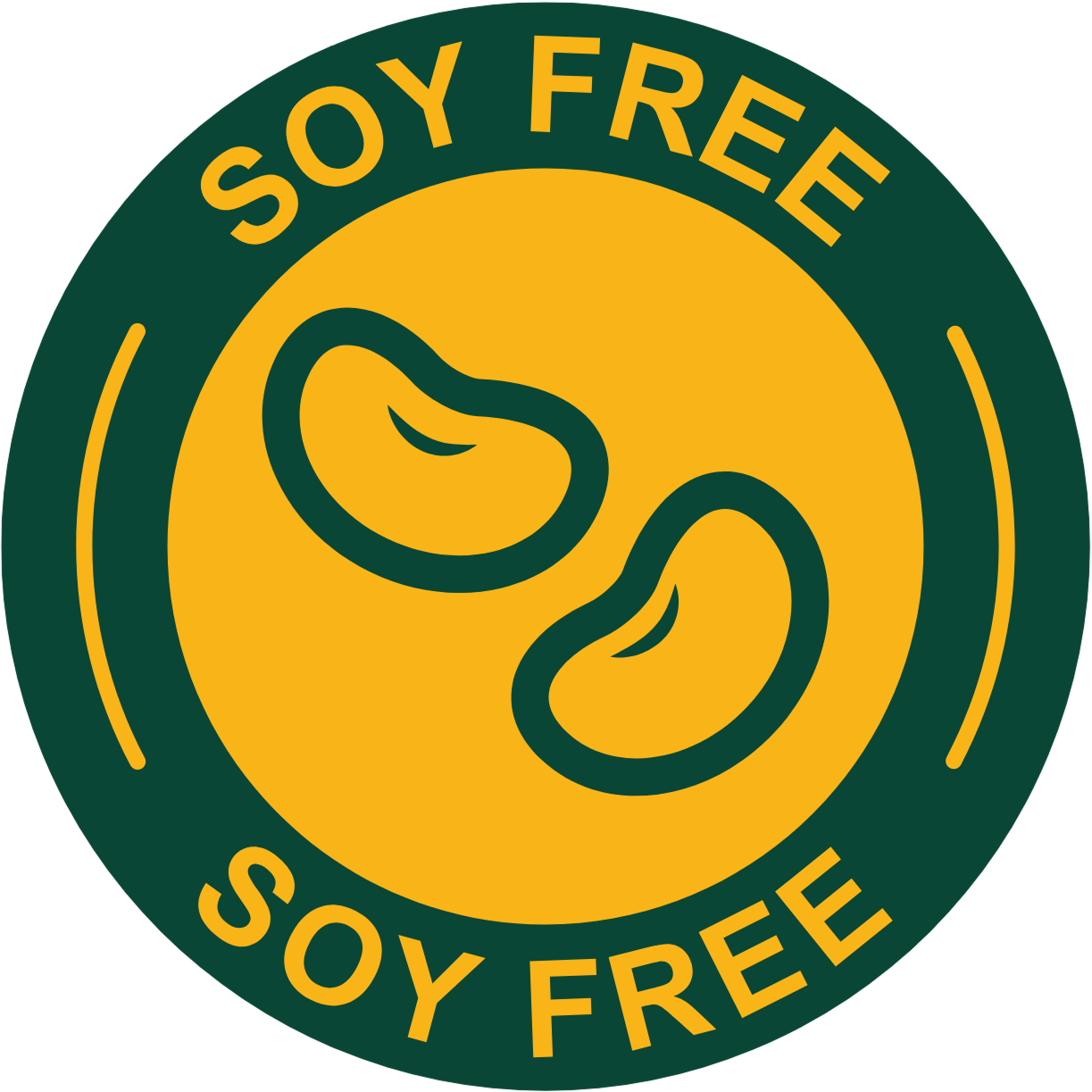 Soy Free-sticker Soy Free