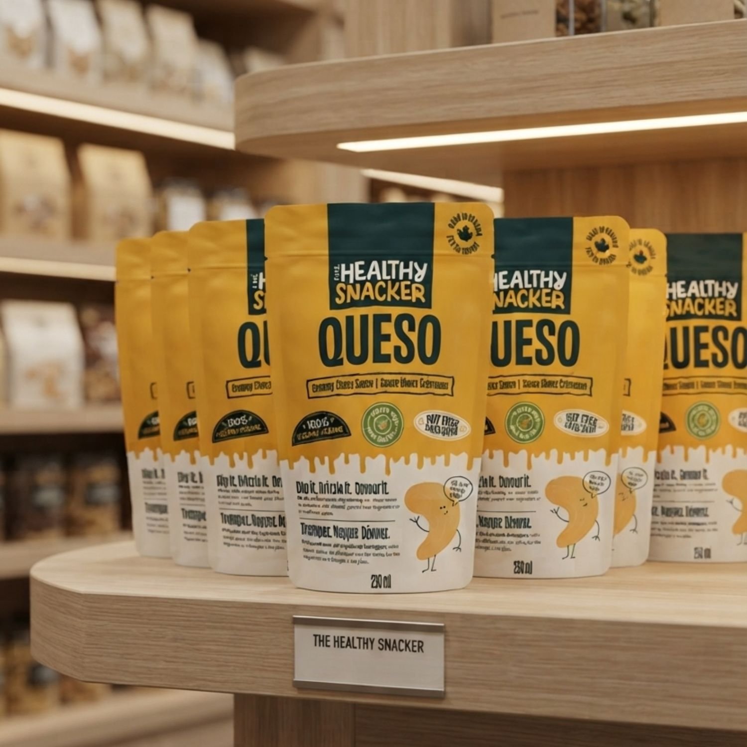 The Healthy Snacker – Queso